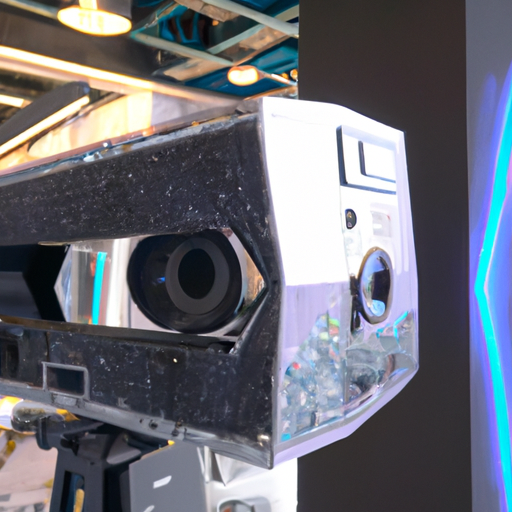 Vandaalbestendige hoekcamera met onvervormd beeld